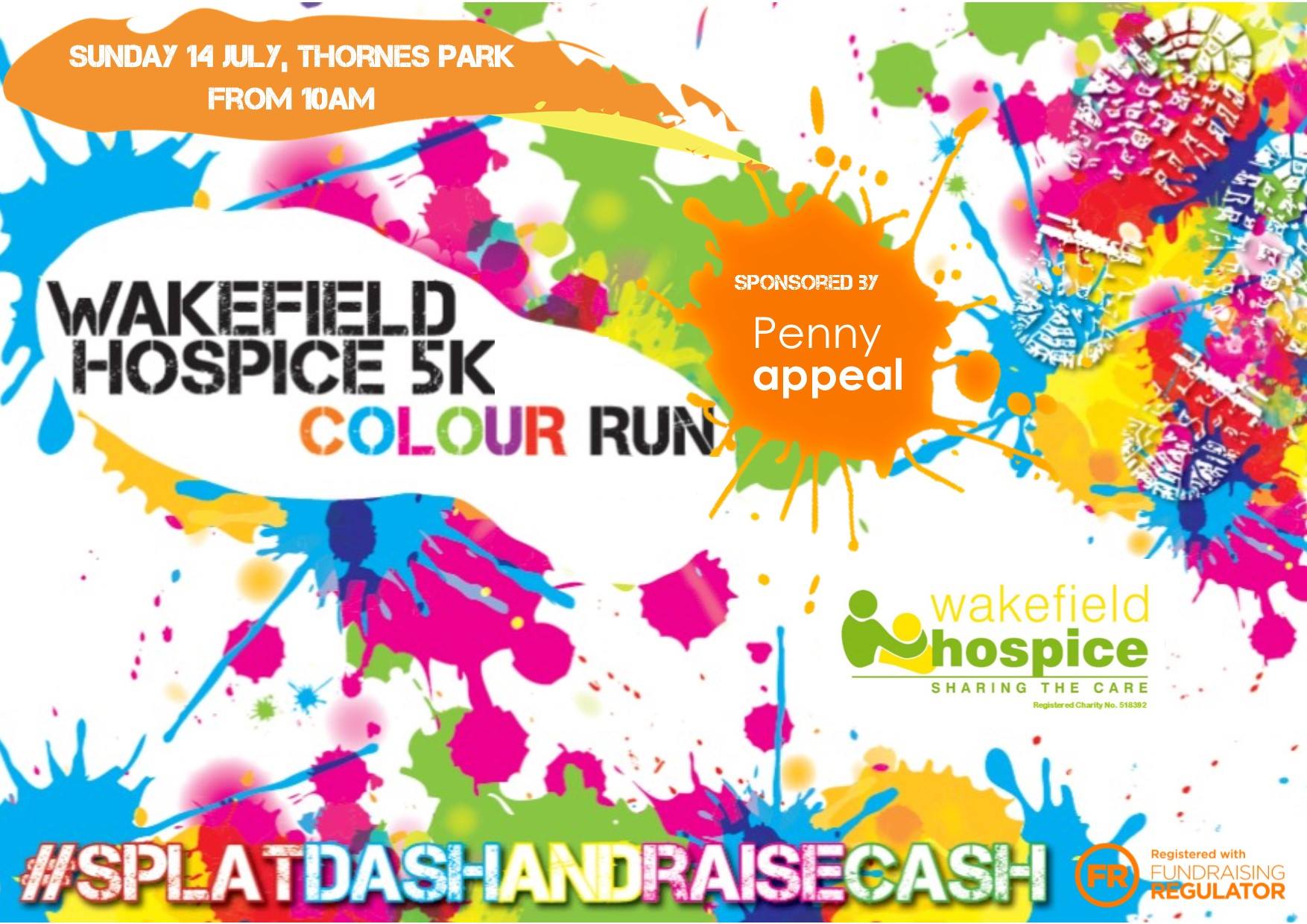 Wakefield Hospice 5k Colour Run - cover image