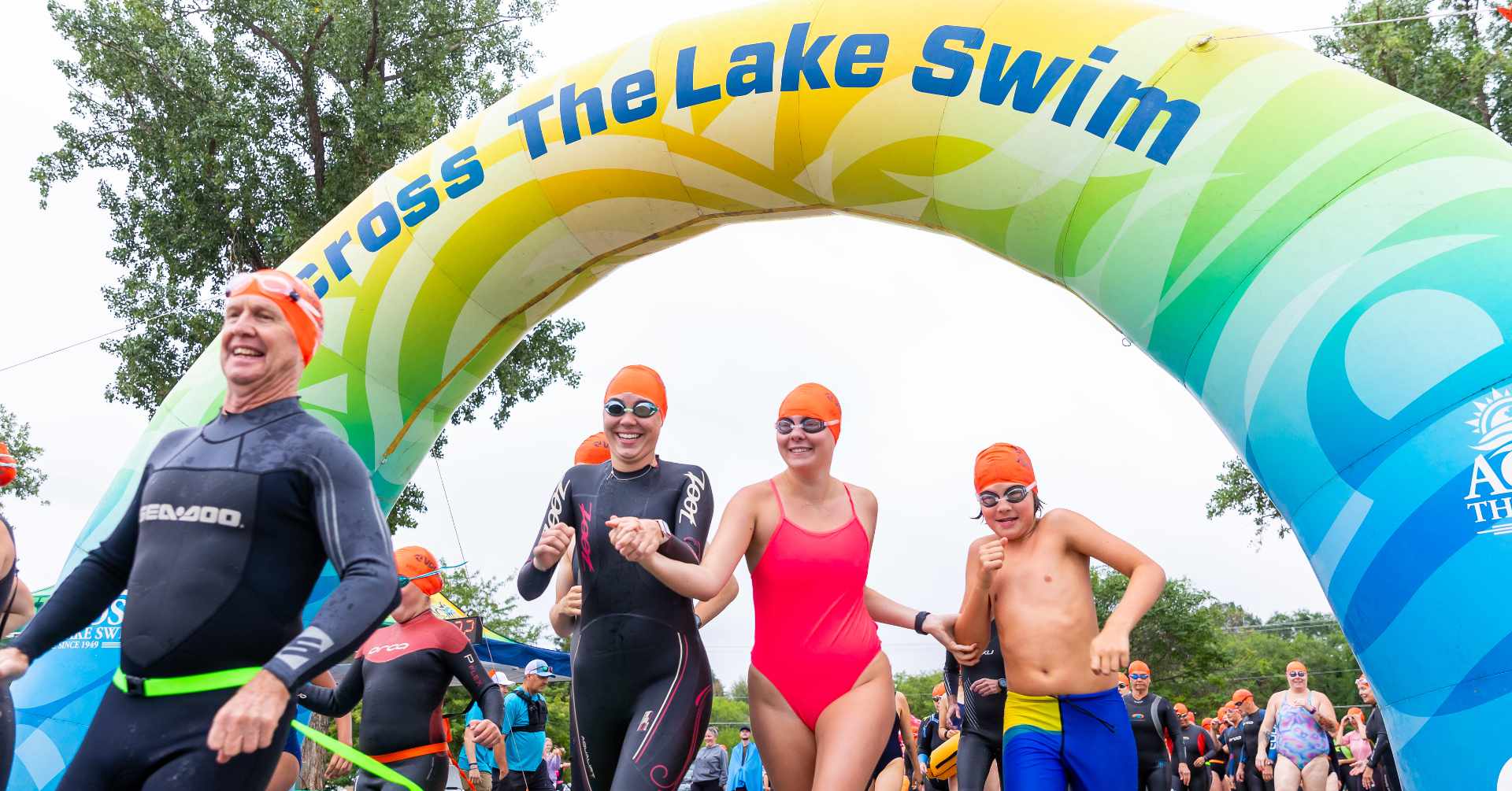 Across the Lake Swim Kalamalka Lake