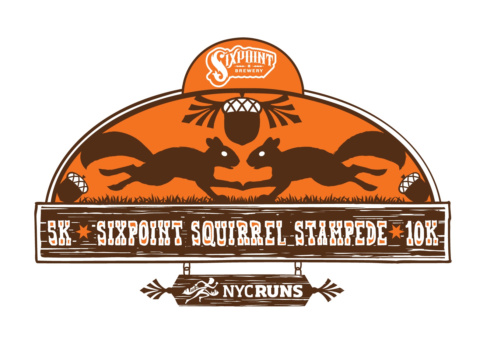 NYCRUNS Sixpoint Squirrel Stampede 5K \u0026 10K - cover image